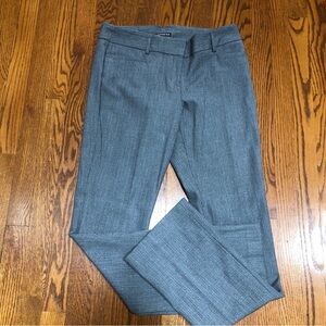 EXPRESS Gray Black Houndstooth Slacks Pants  Size 8L